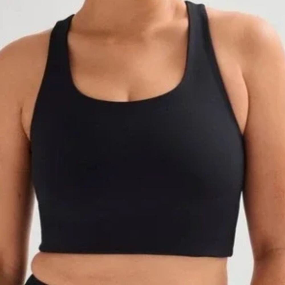 Girlfriend Collective Paloma Racerback Sports Bra Black XS